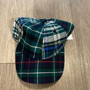 Gap Plaid hat 🧢, brand new with tags, one size, green, red, white